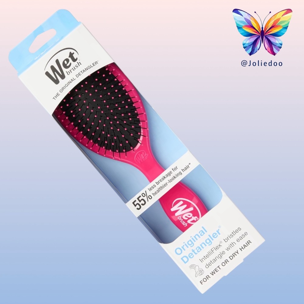 Wet Brush Pink Hairbrush for All Hair Types NWT